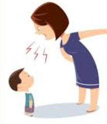 A mom acting chivvy  as seen by a little boy. NCERT Solutions For Class 7 English Honeycomb Poem Chapter 4: Chivvy