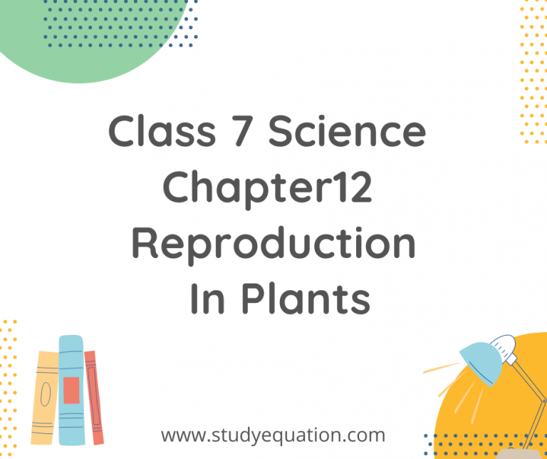 NCERT Solutions For Class 7 Science Chapter 12 Reproduction In Plants