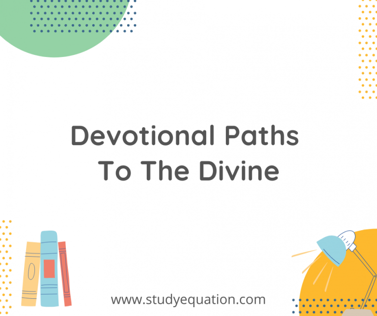 Devotional Paths To The Divine