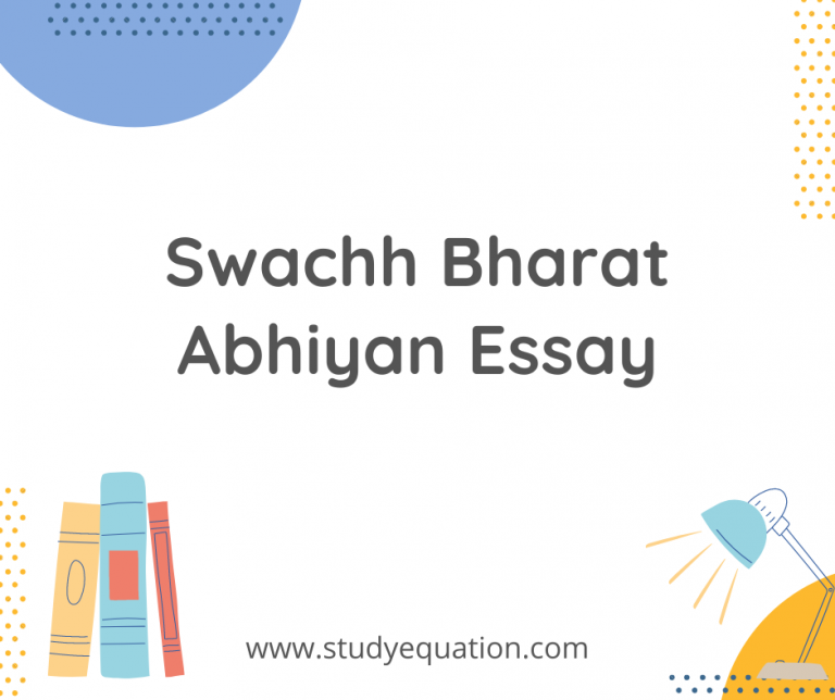 Swachh Bharat Abhiyan Essay