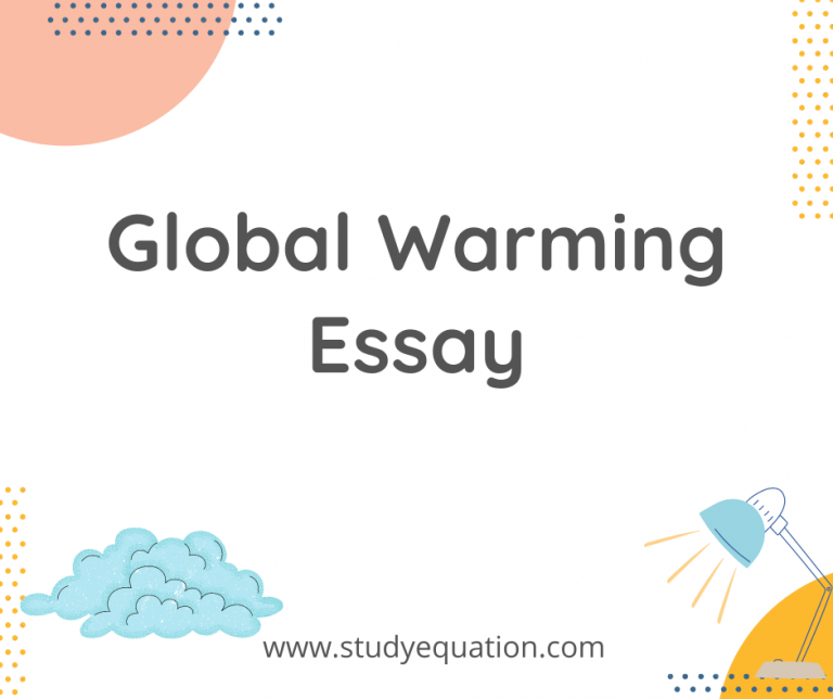 Global Warming Essay