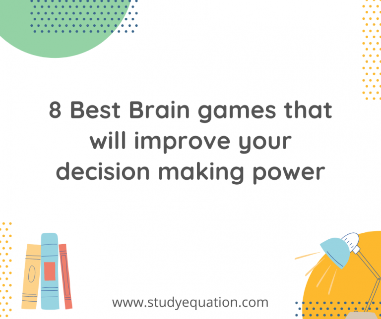 8 Best Brain games that will improve your decision making power