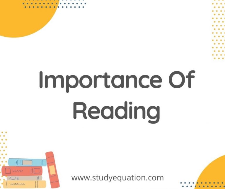 Importance of Reading Essay