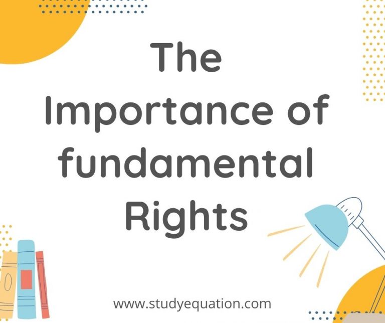 The Importance of Fundamental Rights