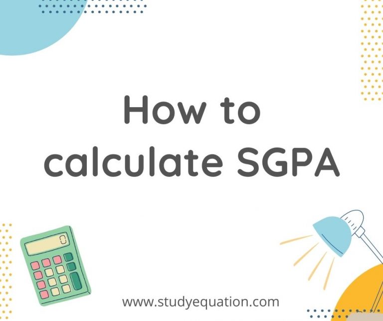 How to calculate SGPA From Grade Online