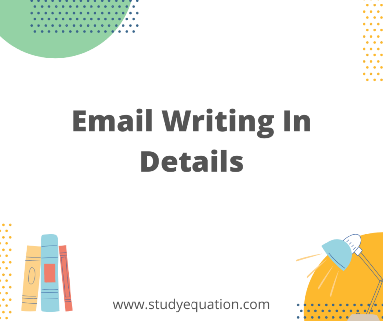 Email Writing Format for School Exams