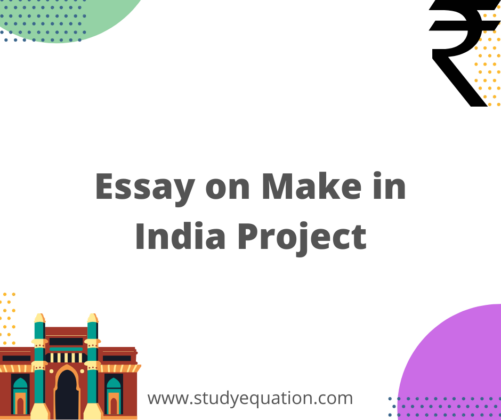 make in india essay in english 150 words