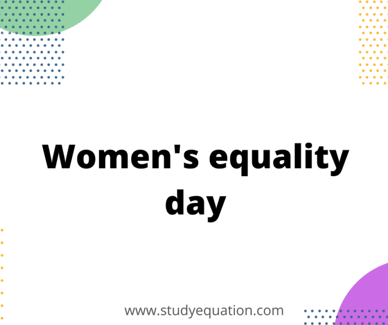 Women’s equality day 2022 Activities, Events Ideas, Theme in English